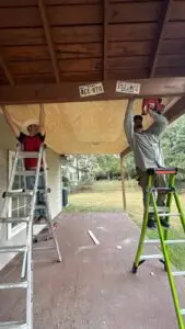 Patio Ceiling Repair in Fulshear