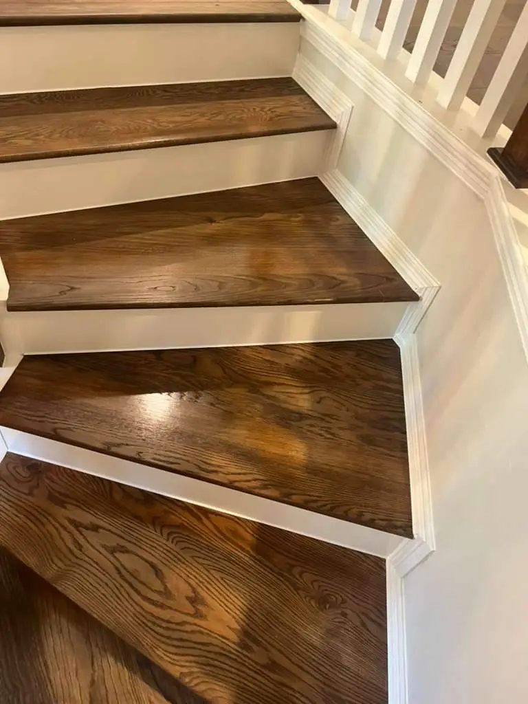 Staircase Staining and Finishing in Houston
